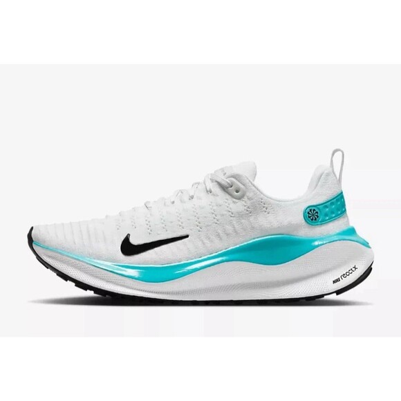Nike ReactX Infinity Run 4 White Black Cactus HF4997-100 Womens Size 6 - Picture 1 of 7